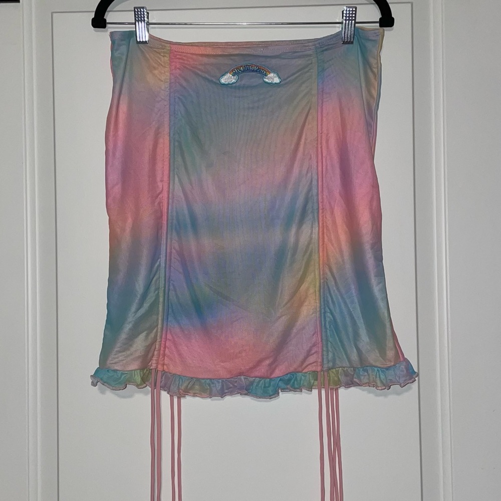 *SOLD OUT* Spreading Kindness Mesh Skirt - Picture 5 of 10